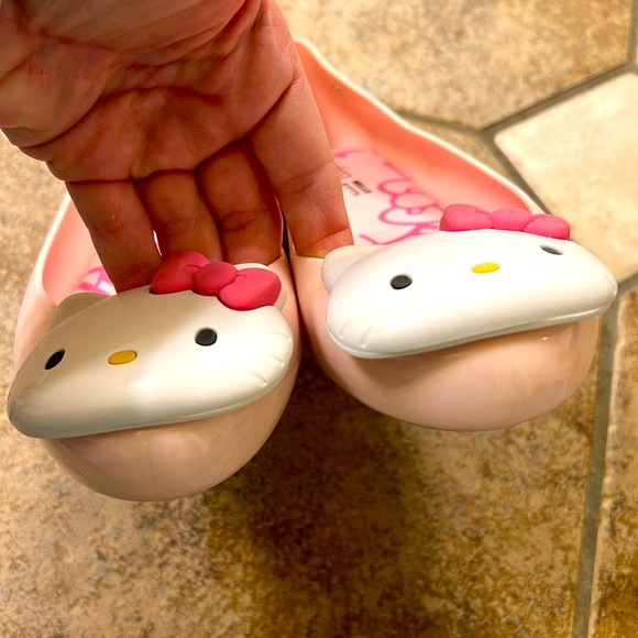 Melissa mini Melissa Hello Kitty flats W6 - Picture 5 of 9